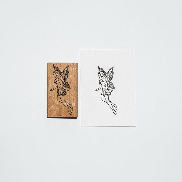 Mounted Wooden Stamp - Fairy Oasis173F